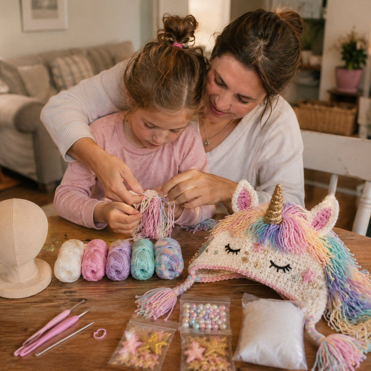 Fantasy Hood Hat DIY Crochet Kit