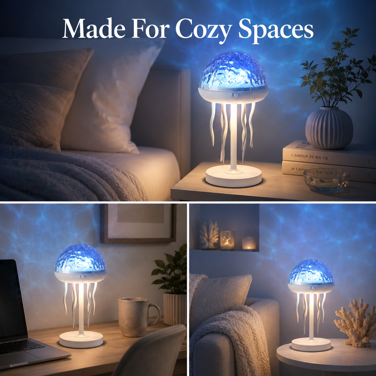 Jellyfish Aurora Ocean Projection Light