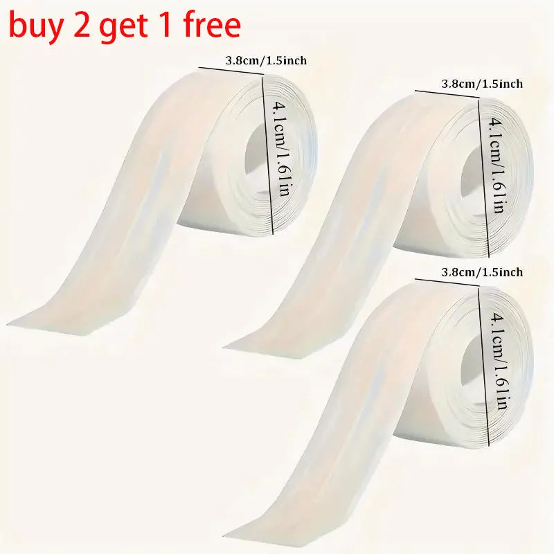 ๐ง Waterproof Peel & Stick Caulk Tape โ Instant Bathroom & Kitchen Edge Refresh