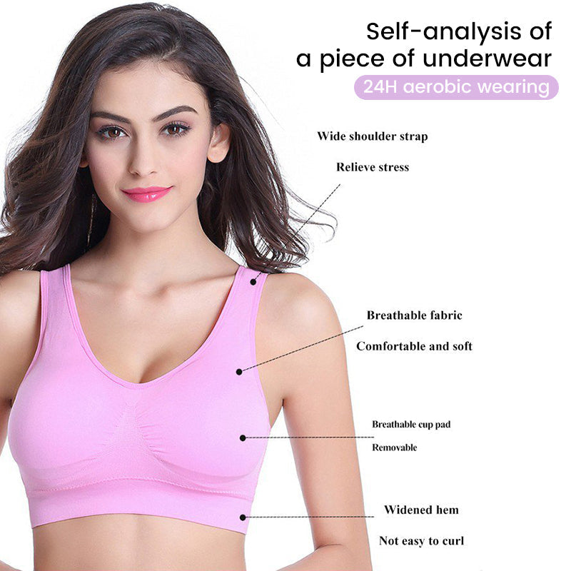 Libiyi-Wireless and Breathable Bras