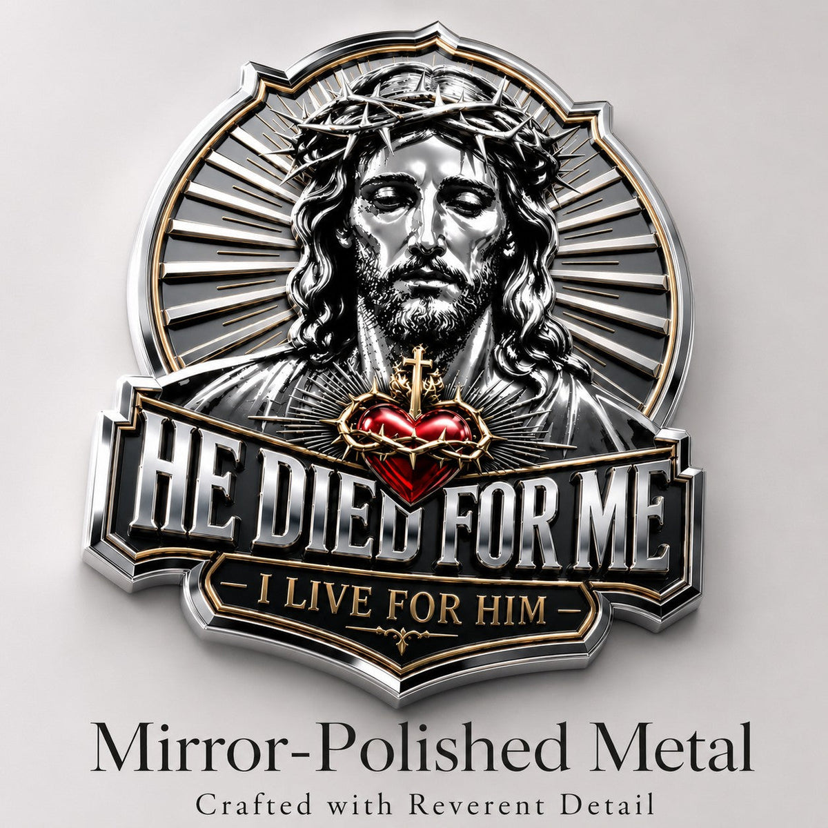 He Died For Me Emblem