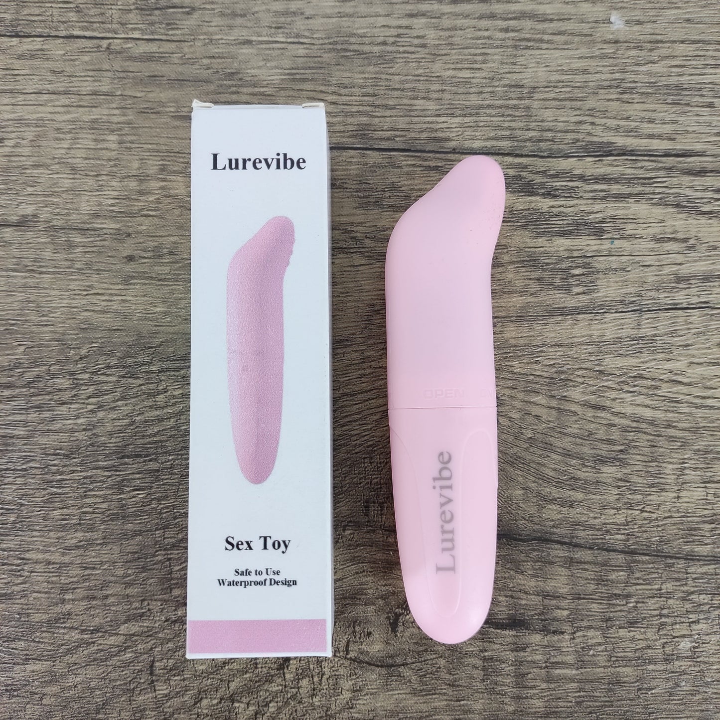 Lurevibe Sex Toys Mini Dolphins G-spot Massager for Women Sex Products, Pink
