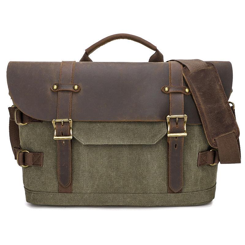 Vintage Canvas Shoulder Bag Men Messenger Bag