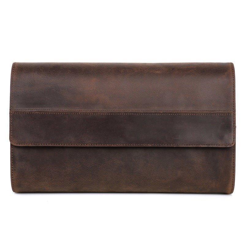 Woosir Vintage Leather Watch Case for 8 Watches