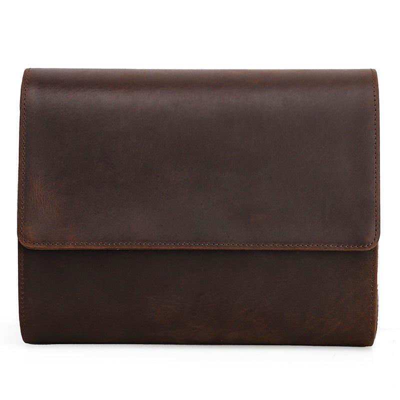 Woosir Leather Watch Roll Case for 6 Watches