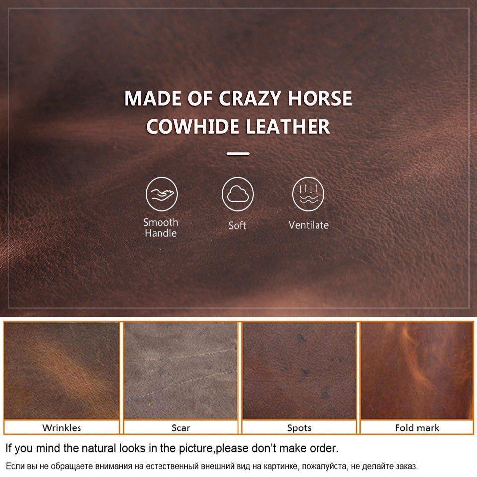 Woosir Leather Watch Roll Travel Case for 3 Watches