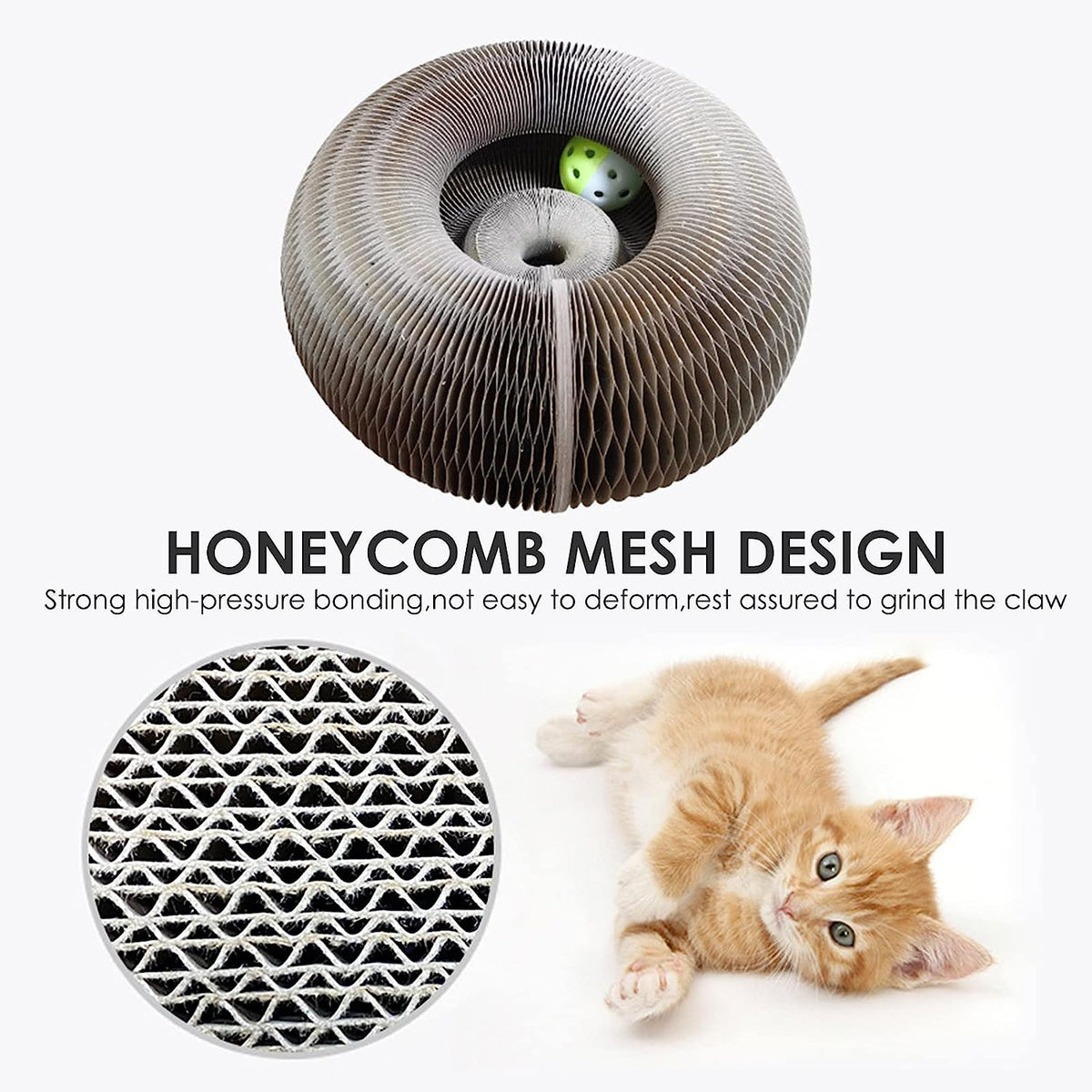 🐾Accordion Foldable Cat Scratch Board