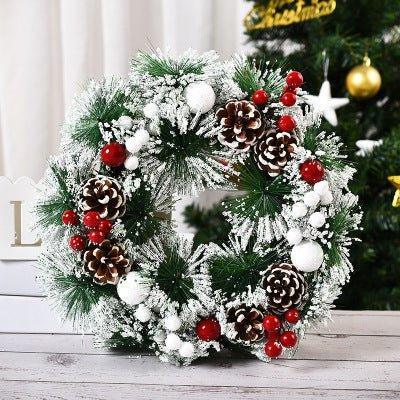 Christmas Decorations Wreath Handmade Floral