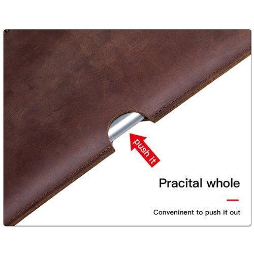 Cowhide Leather Cases iPad Mini Pouch