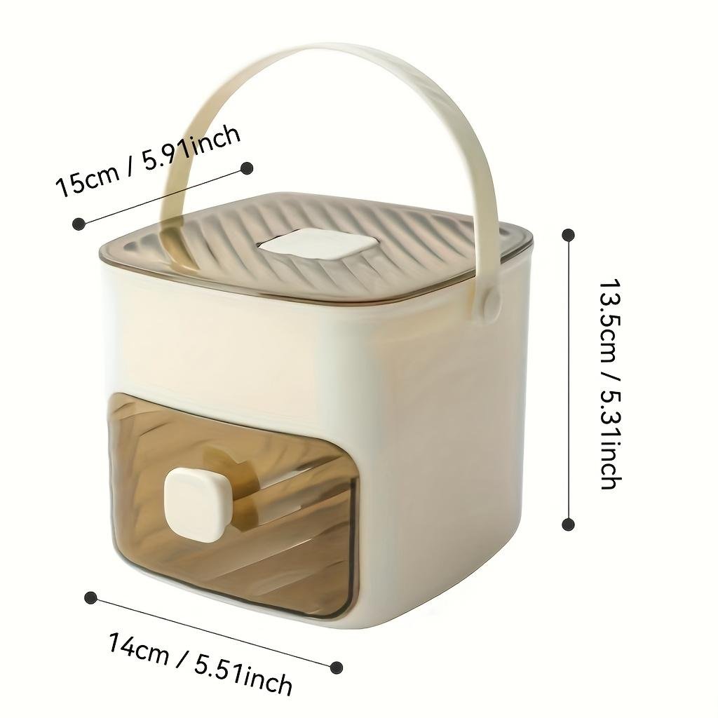48-Cube Double Layer Portable Countertop Ice Maker