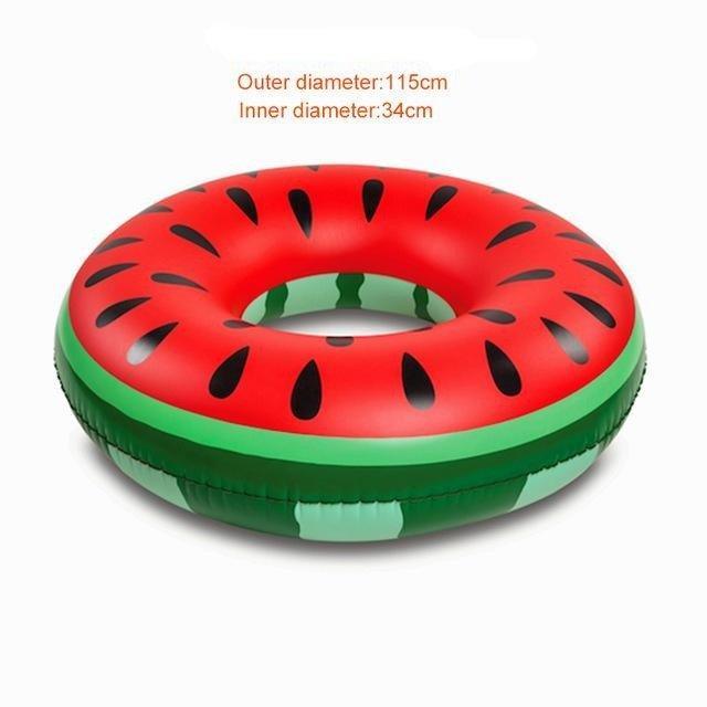 Watermelon Inflatable Circle Swimming Floating