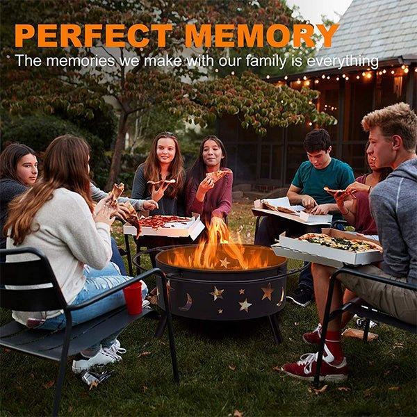 Woosir Backyard Wood Fire Pits 32 Inch