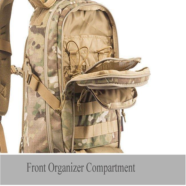 Large Multifunctional Hiking Molle Backpack