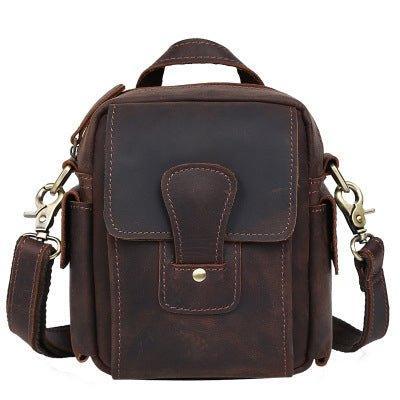 Woosir Leather Messenger Shoulder Bag Men