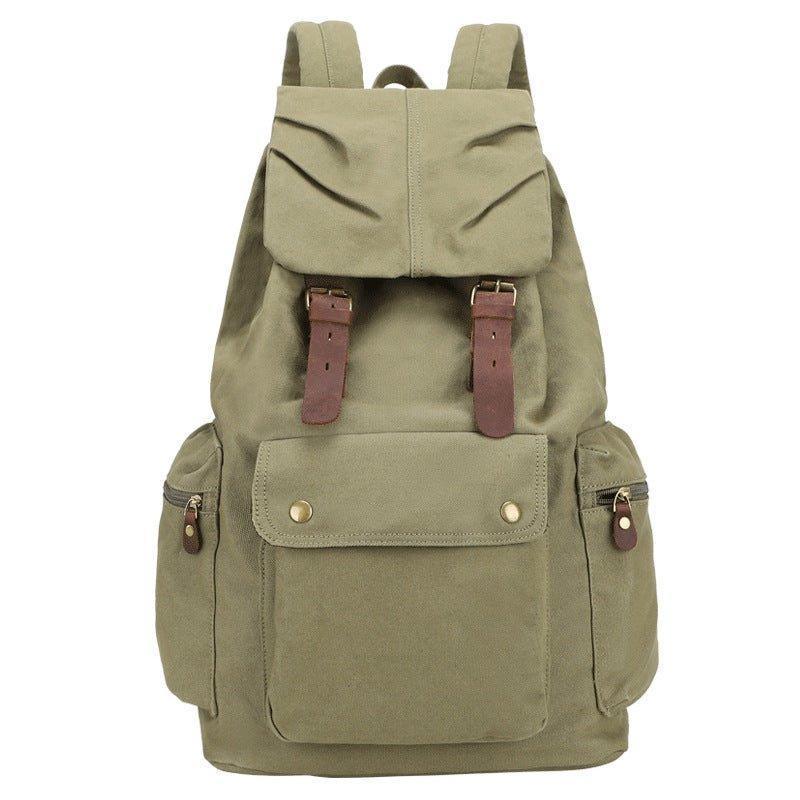 Vintage Cotton Canvas Rucksack Backpack