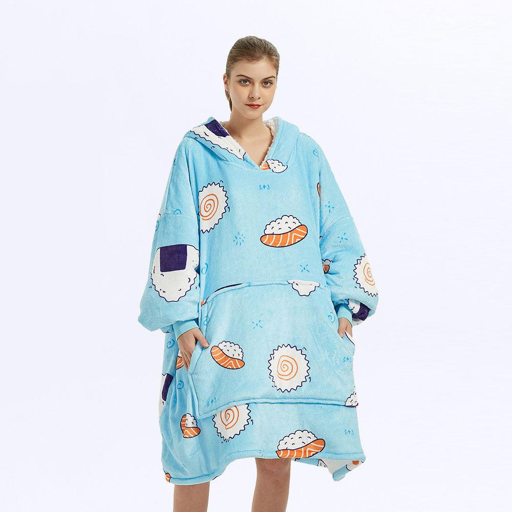 Libiyi Heated Wearable Blanket Hoodie with Battery Pack - Libiyi