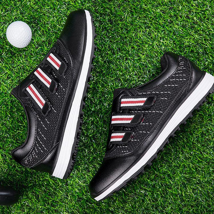Libiyi men's low-top golf shoes with velcro fly mesh - Libiyi