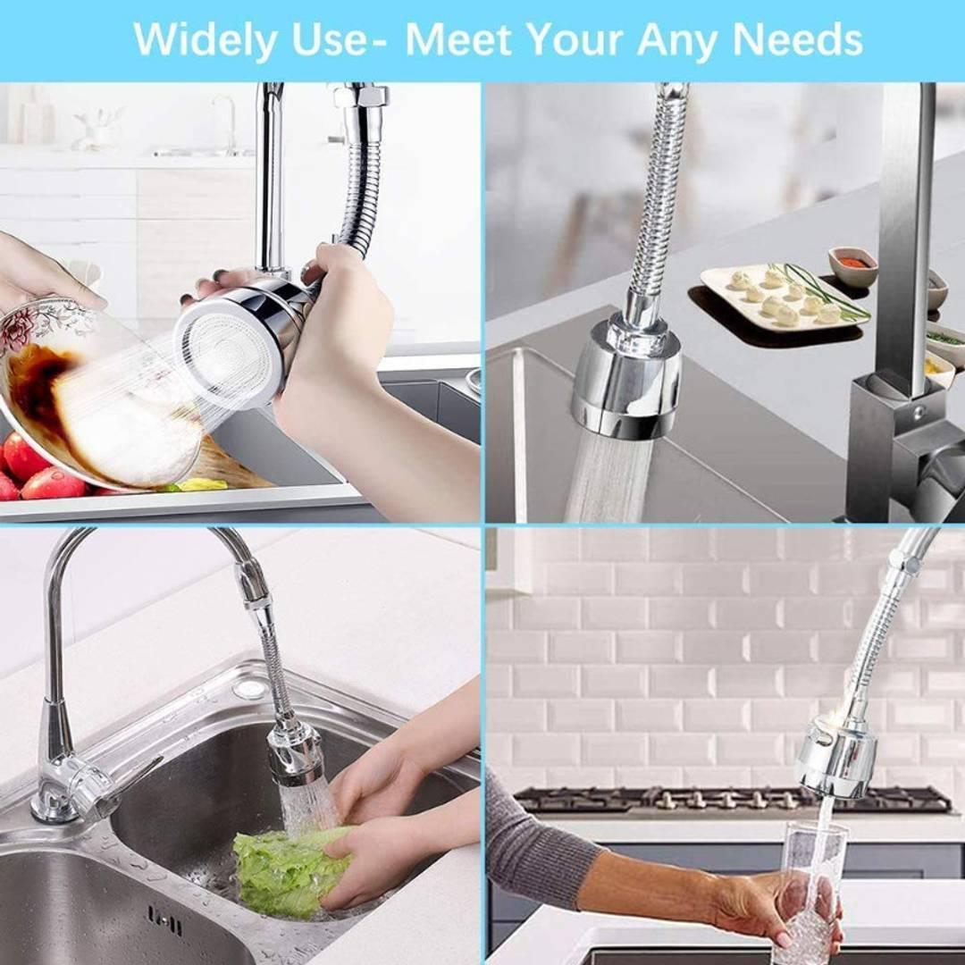 360° Rotatable Anti-Splash Universal Sink Spray Tap, Buy 2 Free Shipping