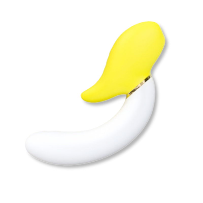 Lurevibe - Rotating Banana Vibrator Sucking Double Vibration Masturbation Sex Toy