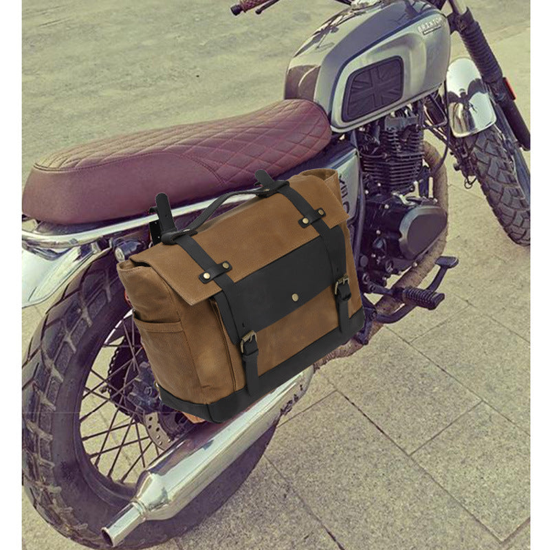Detachable Motorcycle Saddle Bag for Effortless Travel