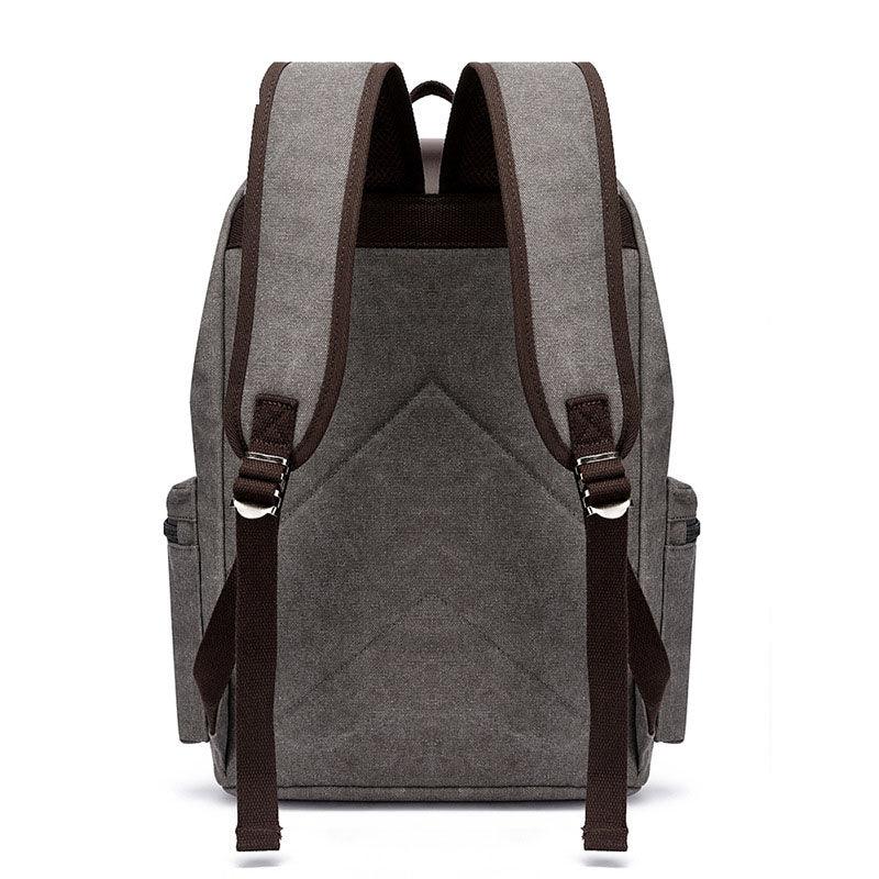 Outdoor Travel Cotton Canvas Backpack for Laptop