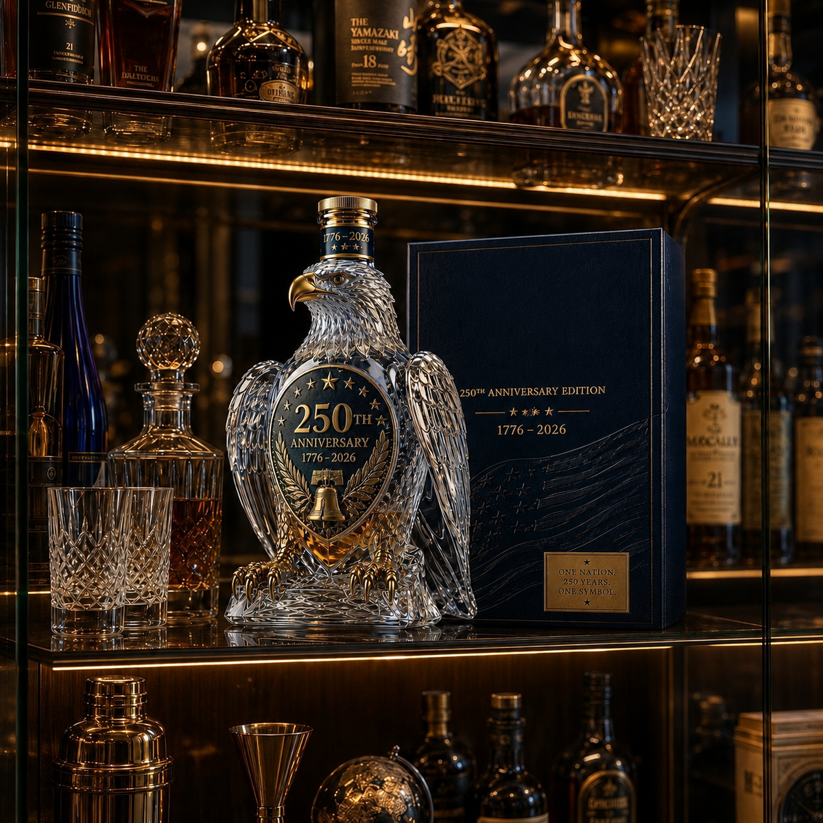 250th Anniversary Commemorative Bottle