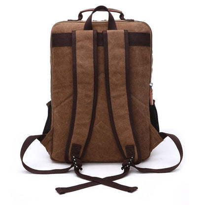 Camping Outdoor Travel Cotton Canvas Backpack