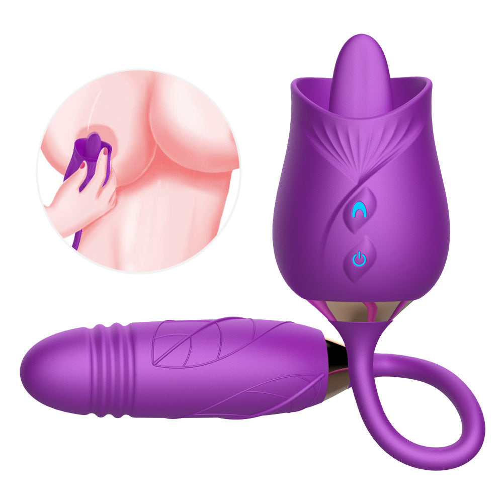 Lurevibe - The Rose Toy With Bullet Vibrator Pro