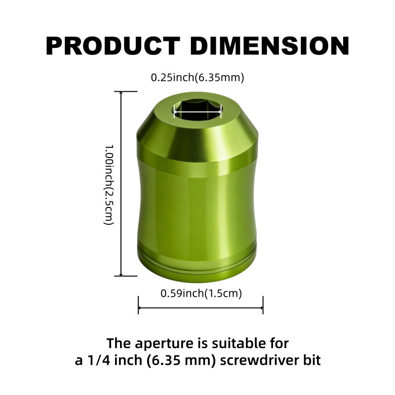 🧲Strong Magnetic Screw Holder Ring for 1/4" Hex Bits