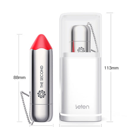 Lurevibe - Little Silver Bullet Lipstick Vibrator