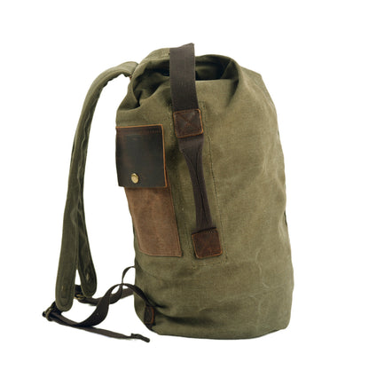 Vintage Canvas Backpack Stylish and Functional Travel Companion