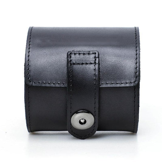 Woosir Leather Single Watch Roll Case for Travel