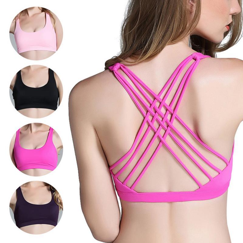 Libiyi-Cross Back Sport Bra