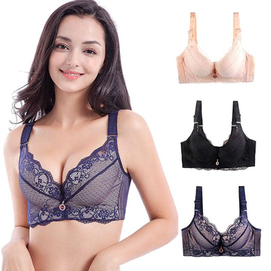 Libiyi-Lace Full-Coverage Bra