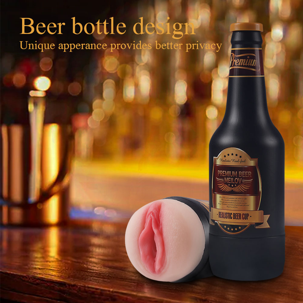 Lurevibe - Male Masturbator Erotic Toy Portable Beer Bottle