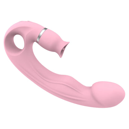 Lurevibe - Tongue Licking G Spot Stimulating Dildo Vibrator