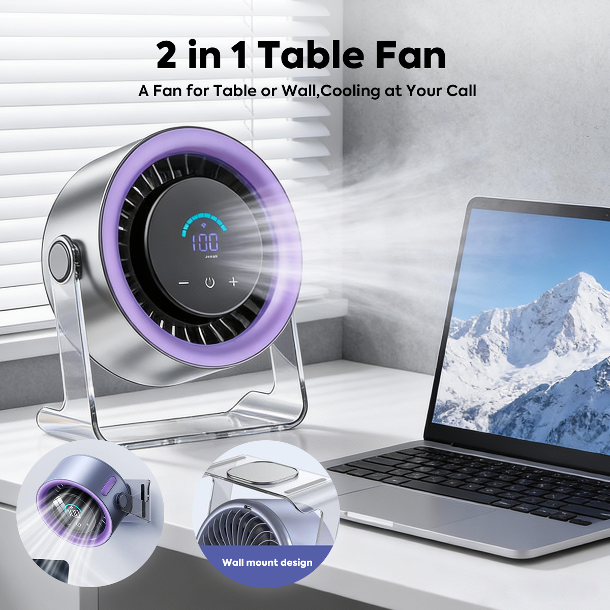 USB Desk Fan