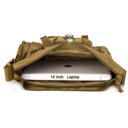 14 Inch Laptop Molle Messenger Bag