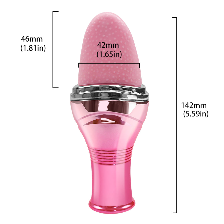 Lurevibe - Tongue Licking Vibrating Stick For Women