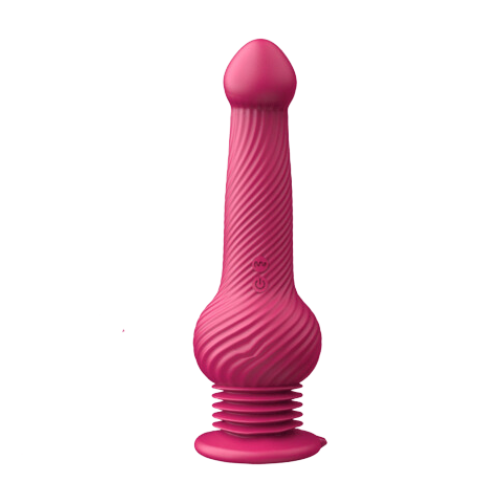 Knot Monster 10 Thrusting Vibrating Huge Dildo 9.25 In