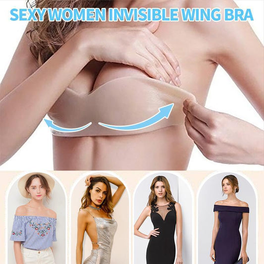 Libiyi-Invisible One-piece Wing Bra