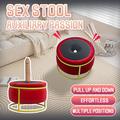 Red Seat Dildo Machine  Massage Seat