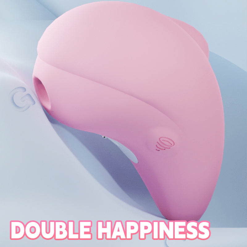 Dolphin Heating Sucking Vibrator With Sterilization Shell