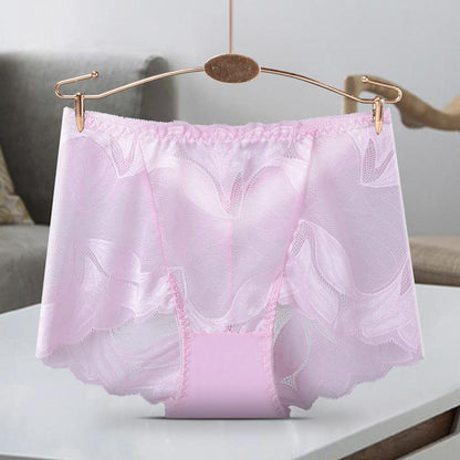 Libiyi-Women Embroidery Lace Panties