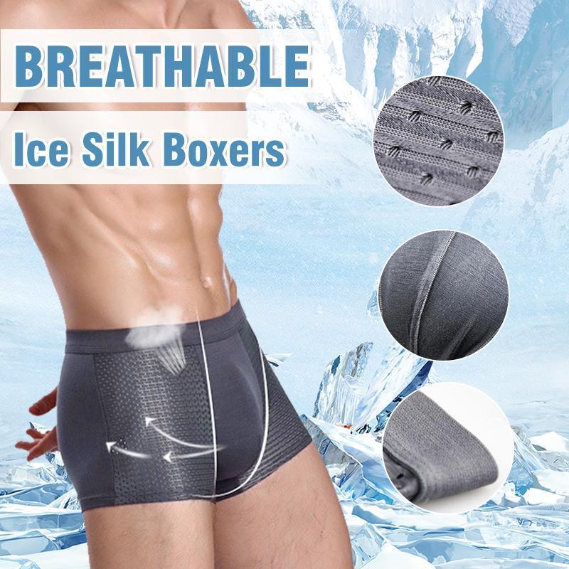 Libiyi-Summer Men's Fashion New Ice Silk Modal Underwear