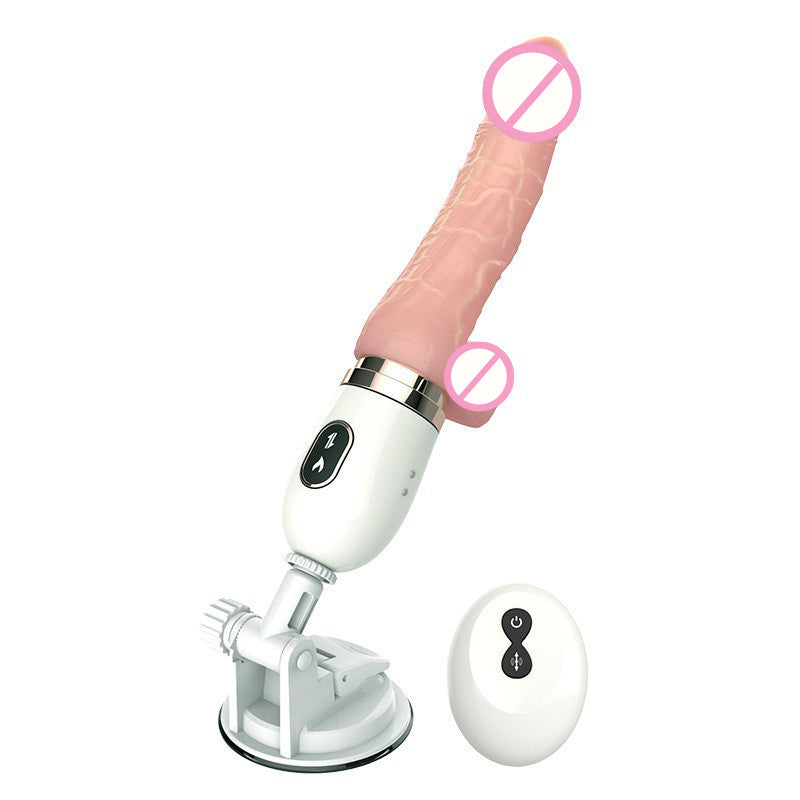 Lurevibe - Small Dildo Machine Suction Cup Vibrant Toys with Remote Control