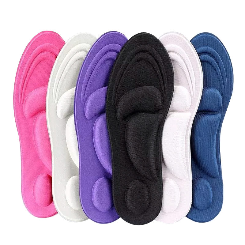 4d Memory Foam Orthopedic Insoles For Shoes Women Men