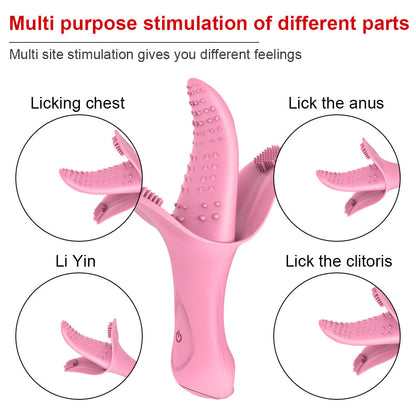 Lurevibe - Silicone Tongue Vibrator