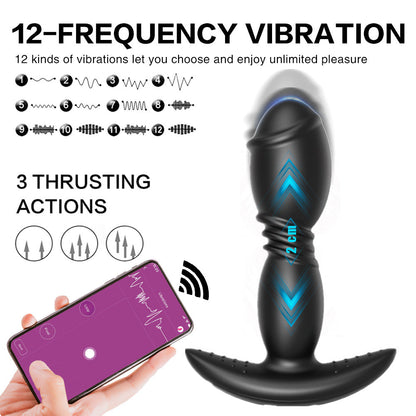 Lurevibe - Remote App Control Dildo