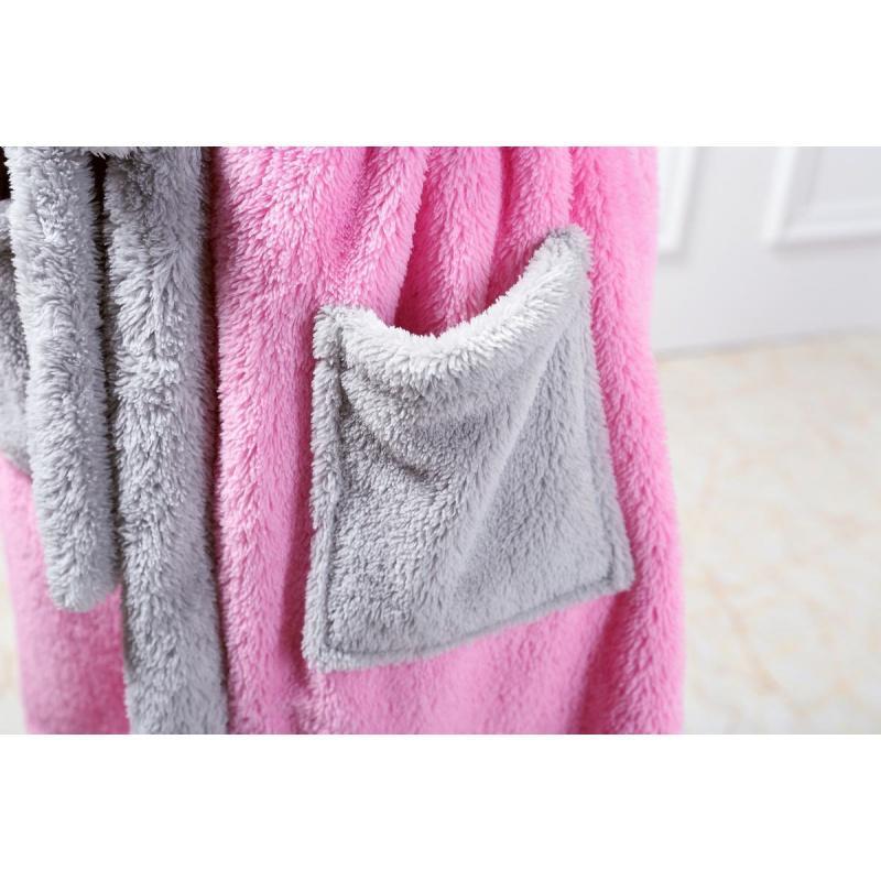 Libiyi-Bunny Fleece Robe